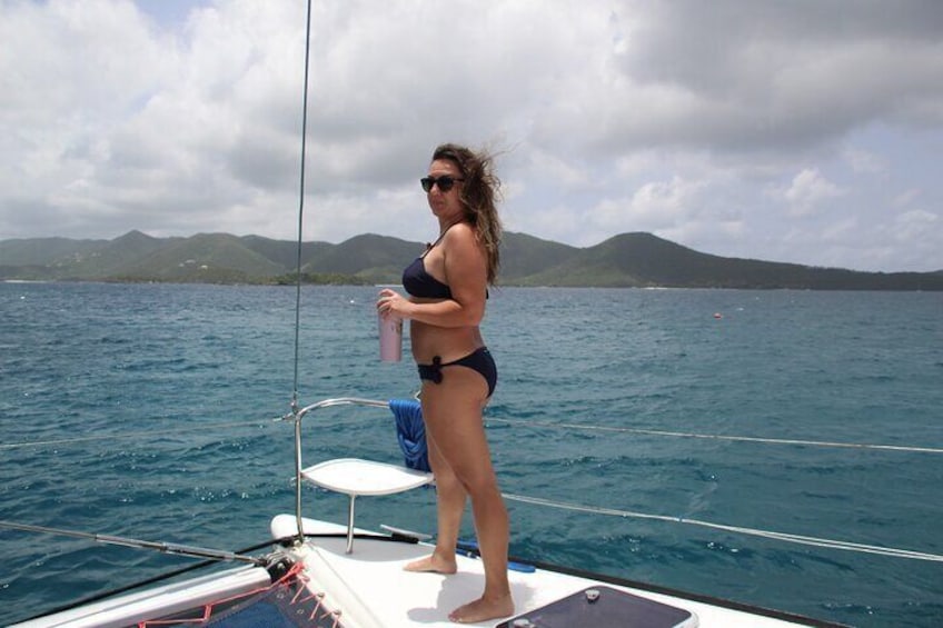 Private Luxury Catamaran Sailing in the Virgin Islands
