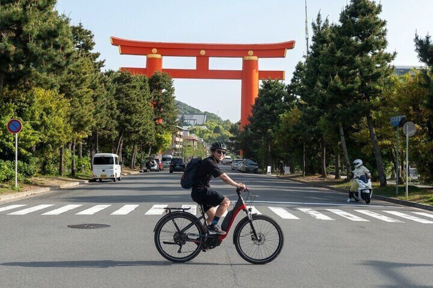 Early Bird E-biking through East Kyoto