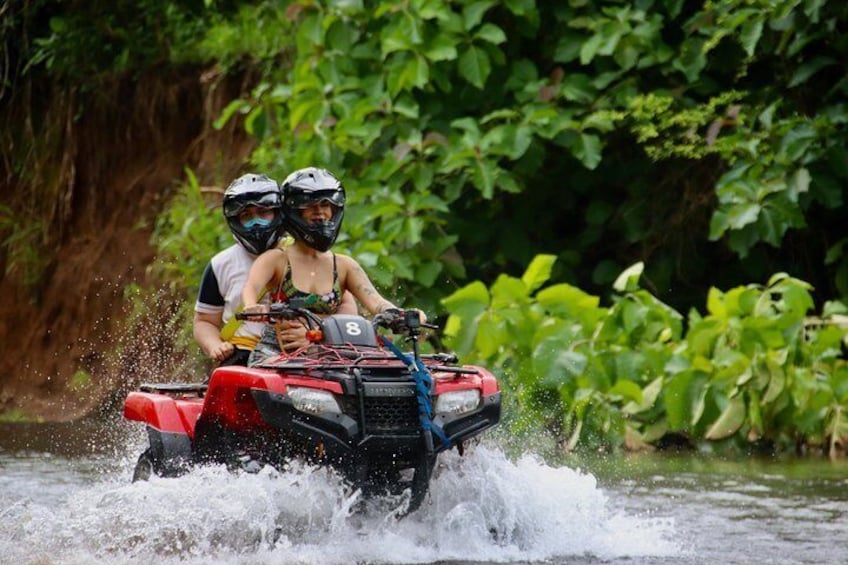 Manuel Antonio ATV Off Road Rainforest & Waterfalls Tour 