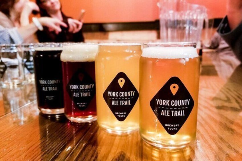 Guided Brewery Tour of York County on the Brew Bus