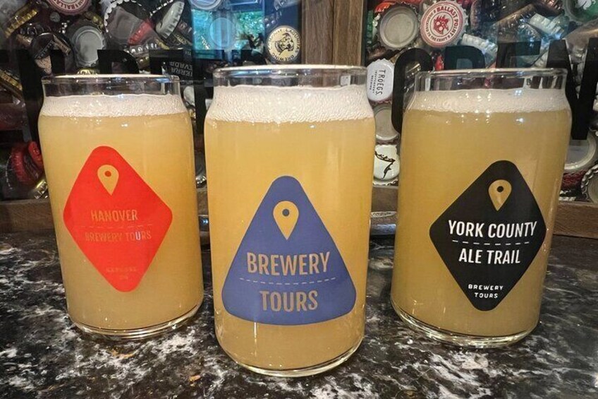 Guided Brewery Tour of York County on the Brew Bus