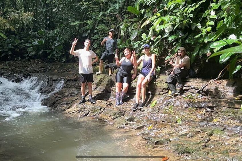 Private jungle hike to 2 waterfalls with lunch