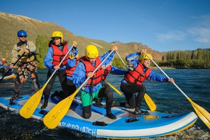 Stand Up Rafting Tour on the Limay River