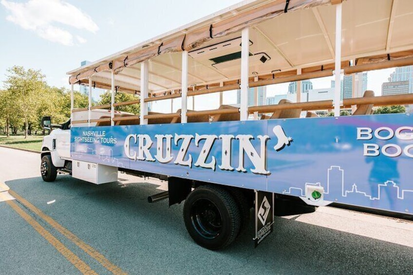 Cruzzin' Nashville Narrated Sightseeing Tour by Open-Air Vehicle