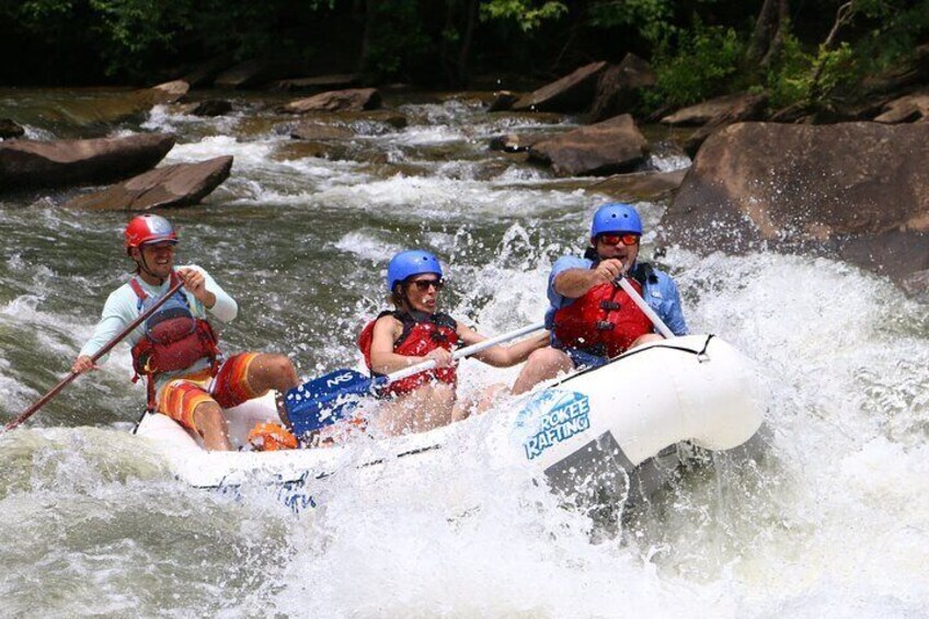 Private High Adventure Trip on the Ocoee River with snack