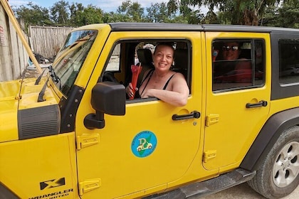 Private Custom Jeep/Buggy Tour in Cozumel mit Mittagessen und Schnorcheln 