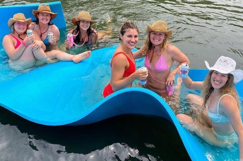 Bachelorette Party on the Lily Pad