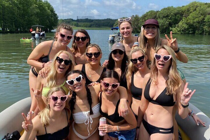 Bachelorette Party, Lake Austin - Austin, Texas