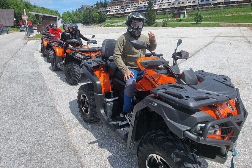 Private Panorama Quad Tour on Mountain of Bjelašnica