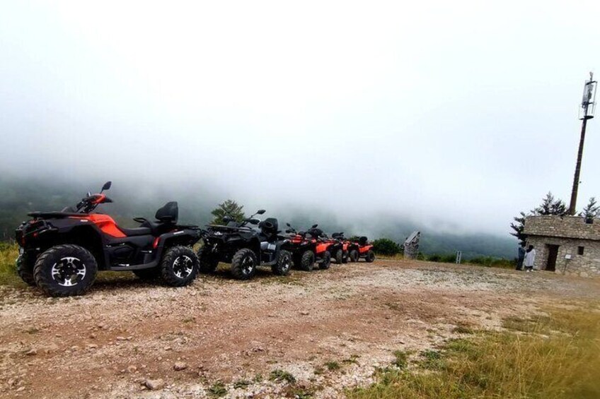 Private Panorama Quad Tour on Mountain of Bjelašnica