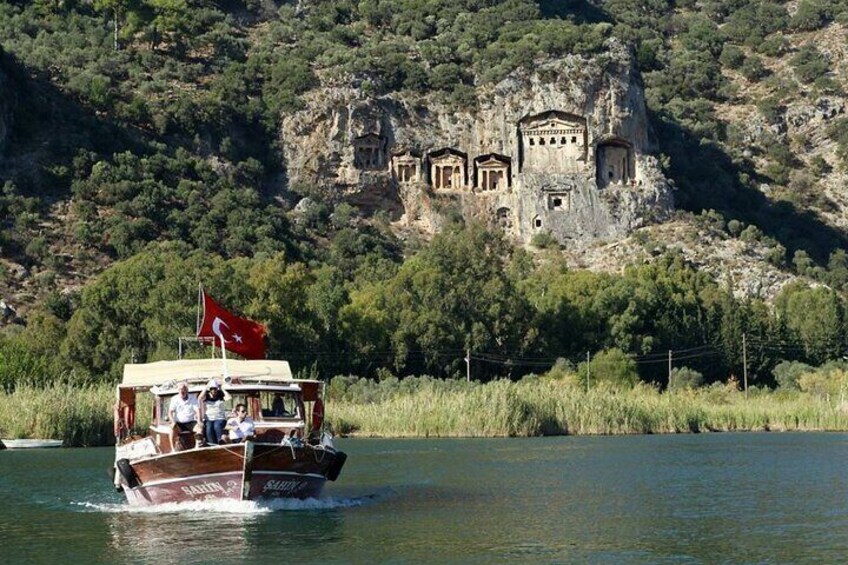 Fethiye Dalyan Tour River Cruise and Mud Bath
