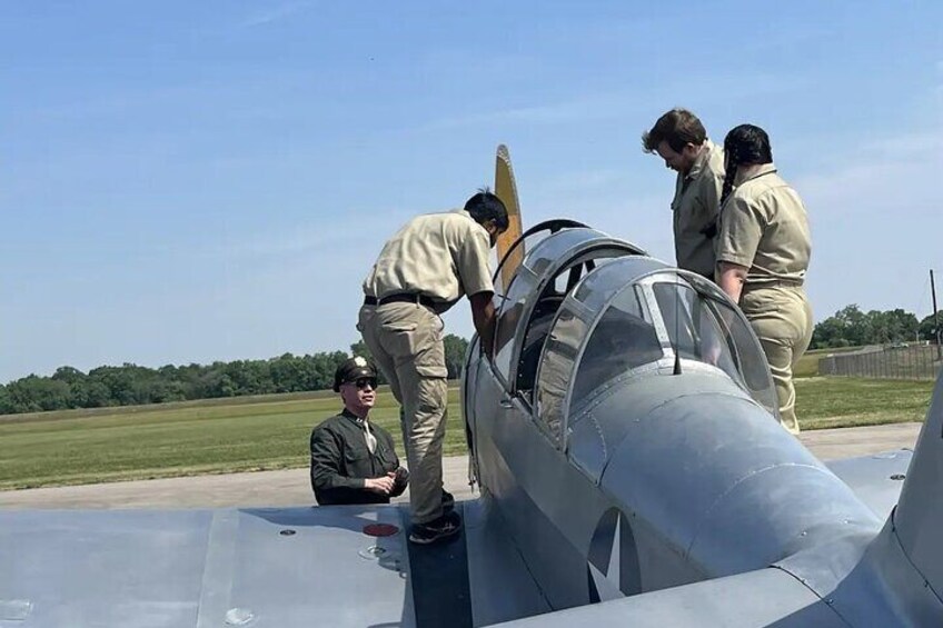 World War II Aviation Cadet Flight Experience