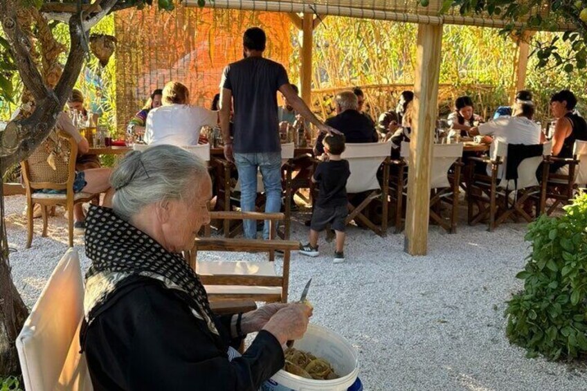 Naxos Perivoli Farm Experience & Wood-fire Cooking Class