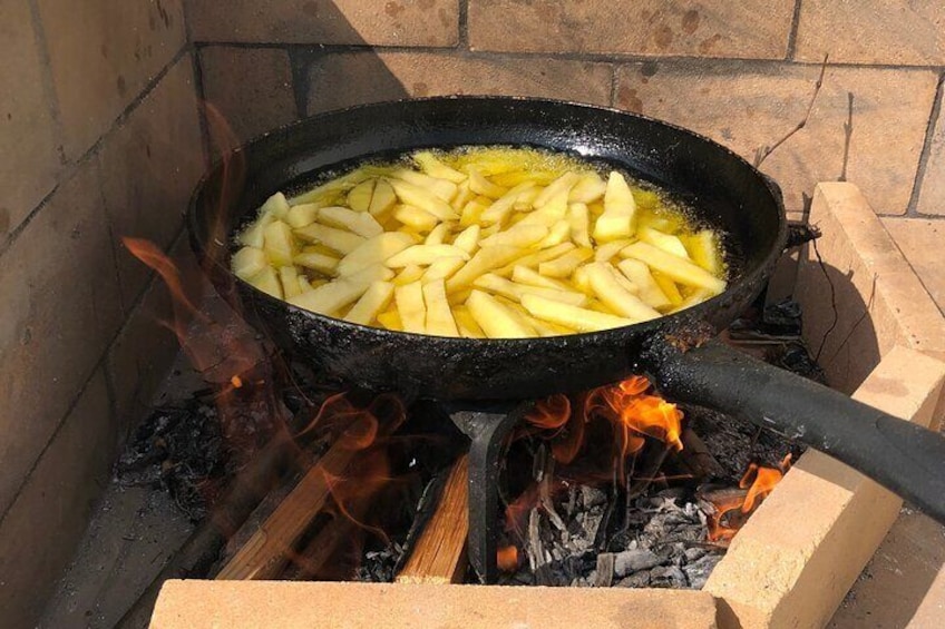 Perivoli Naxian Farm Experience & Wood-Cooking Lesson 