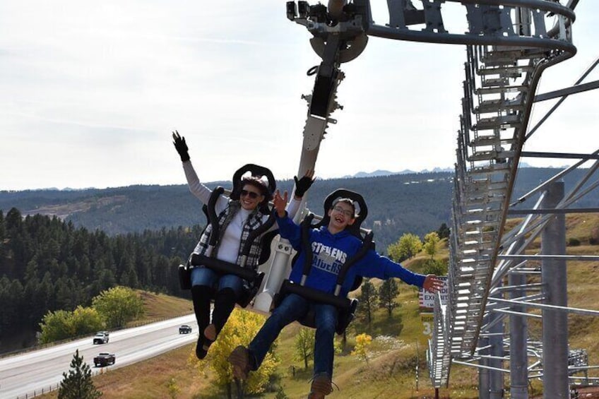Buffalo Hunt Coaster Multi Ride Wristband in the Black Hills