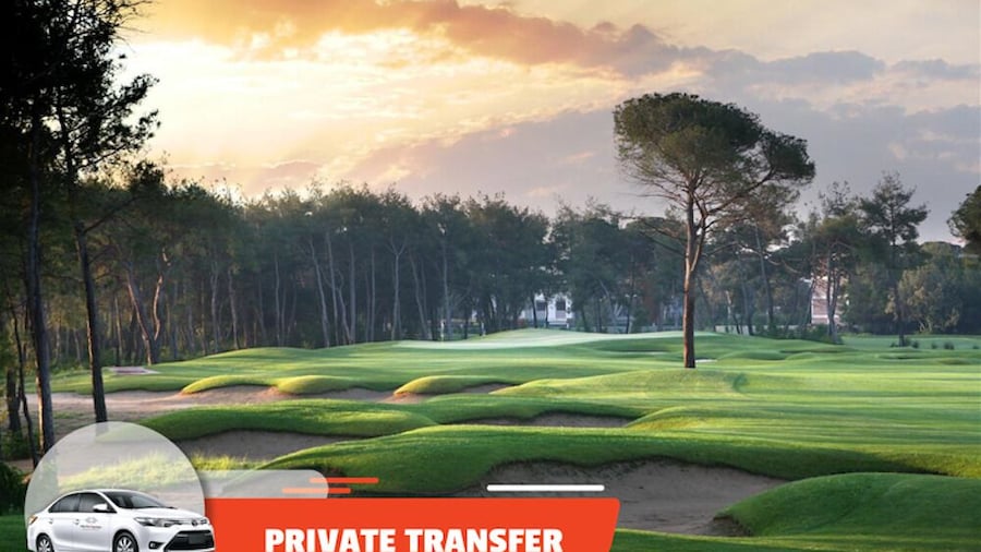 Private transfer: Da Nang City to/from Montgomerie Links/Golf Da Nang