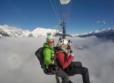 Aletsch Arena: Paragliding Tandem Flight Basic