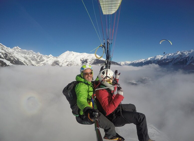 Aletsch Arena: Paragliding Tandem Flight Basic