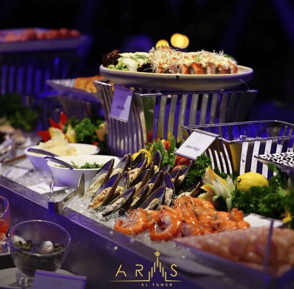 Picture 4 for Activity Kuala Lumpur: ARAS Restaurant at KL Tower Buffet Dinner