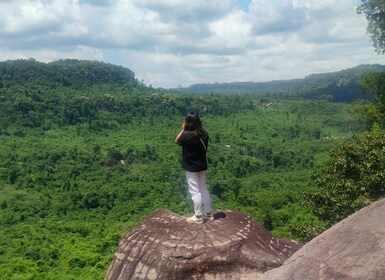 Parc national des chutes d'eau de Phnom Kulen, visite privée de 1000 Linga