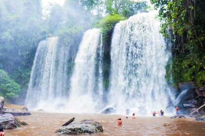 Phnom Kulen Waterfall National Park, 1000 Linga Private Tour