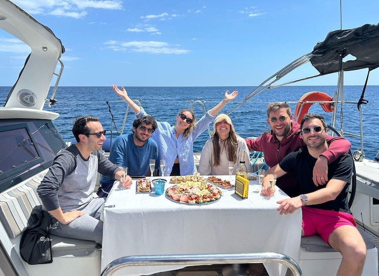 Picture 11 for Activity Catania: Cyclops Coast Sailboat Tour with Snorkel & Prosecco