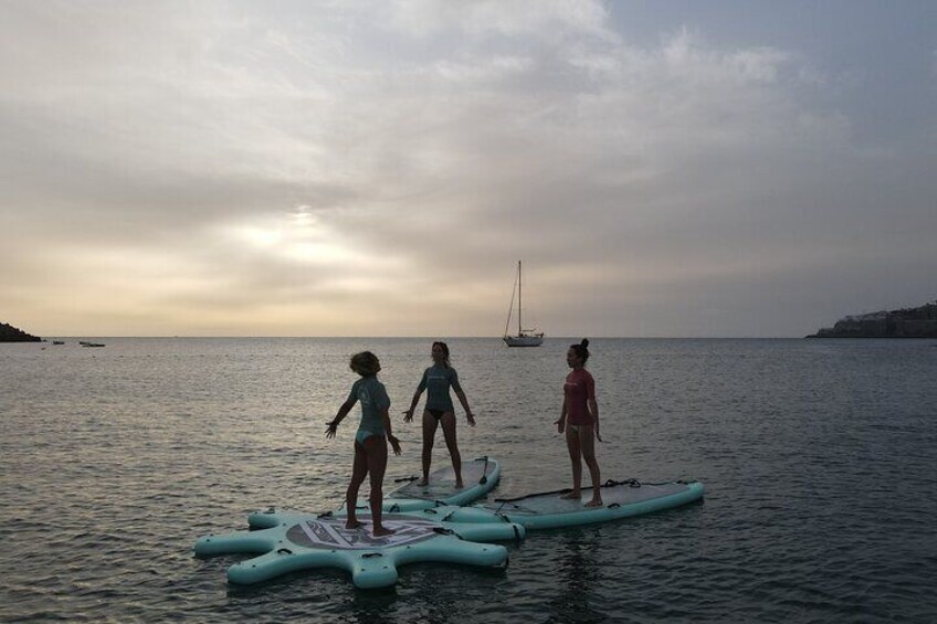 Sunset Sup Yoga Arguineguin