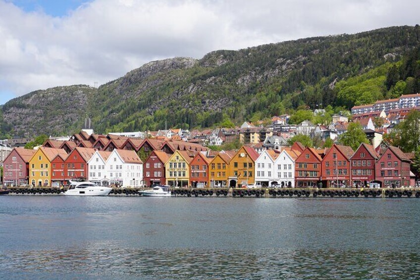 The Hanseatic quarter Bryggen