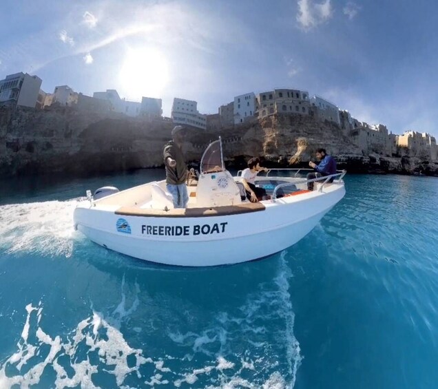 Picture 2 for Activity Polignano a Mare: Boat Tour with Aperitif and Snorkeling