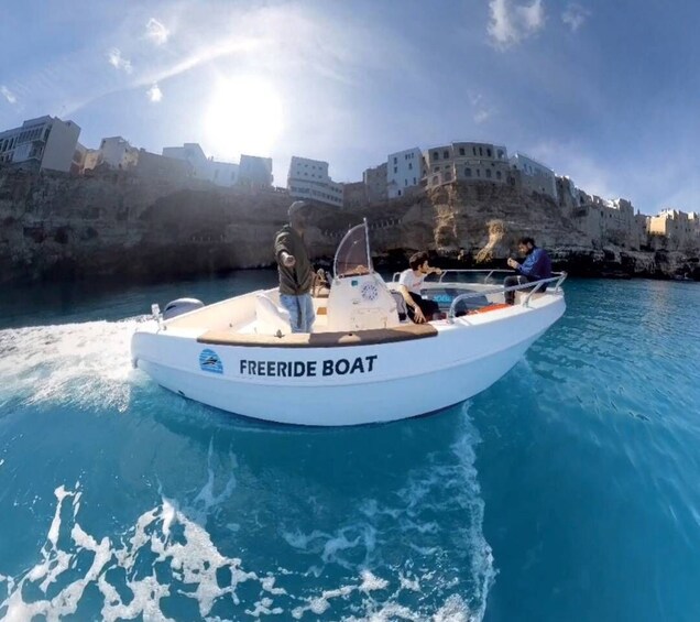 Picture 2 for Activity Polignano a Mare: Boat Tour with Aperitif and Snorkeling