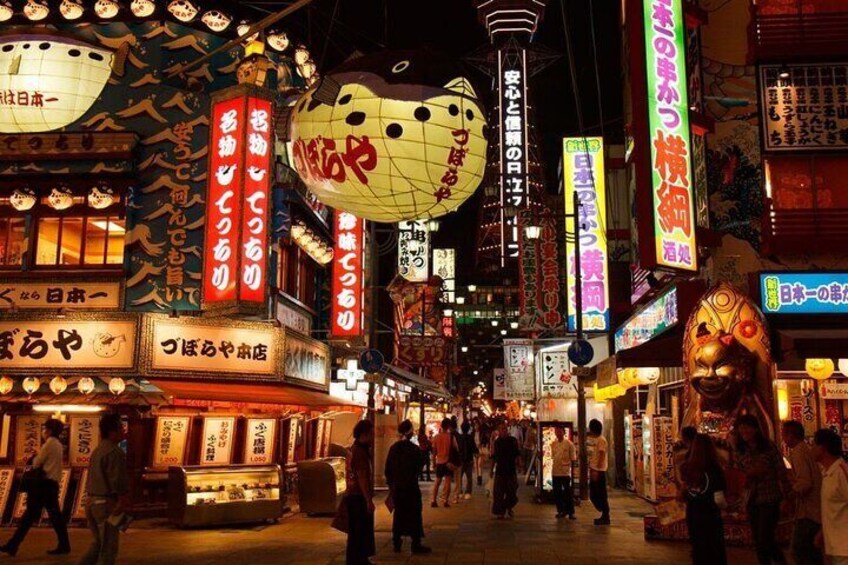 Full-Day Private Guided Tour in Osaka