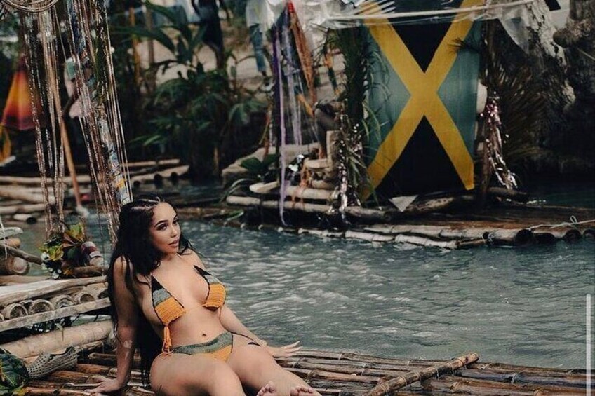 Private Bamboo Rafting & Limestone Foot Massage from Montego Bay