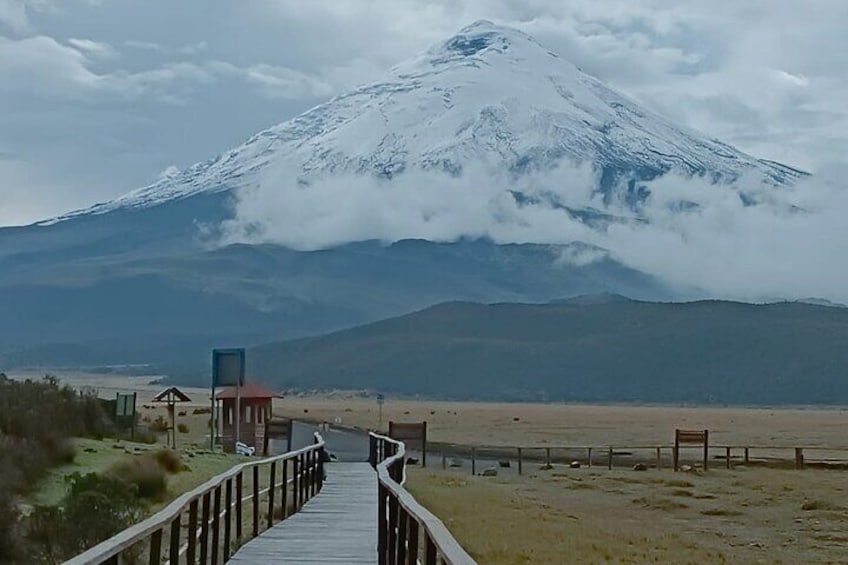 Full day Tour Quito to Baños visiting Cotopaxi & Quilotoa