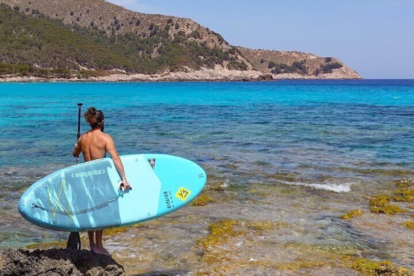 Private 90-Minute Stand Up Paddle Tour in Cala Ratjada