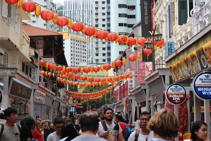 3-Hours Private Walking Tour Street Food Gourmet in Singapore