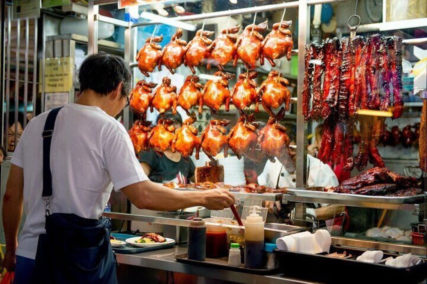 3-Hours Private Walking Tour Street Food Gourmet in Singapore