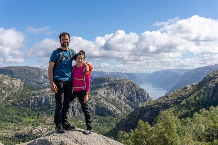 Preikestolen Hidden Trail Hike and Canoe Trip