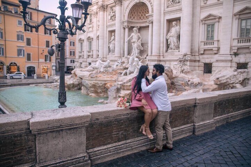 Private 1.5Hrs Photoshoot at Trevi Fountain, Spanish Steps