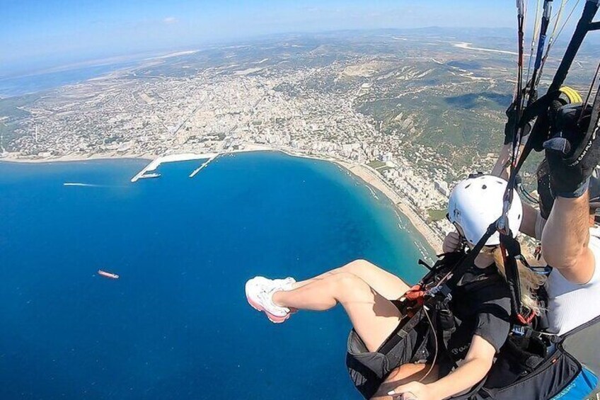 Guided Acro Tandem Paragliding in Vlore 