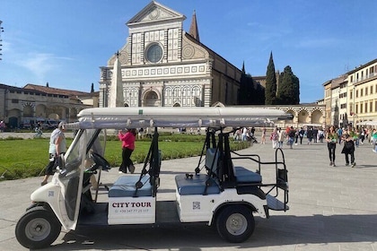 Visit Florence in golf car with Fiorentine tuorist guide