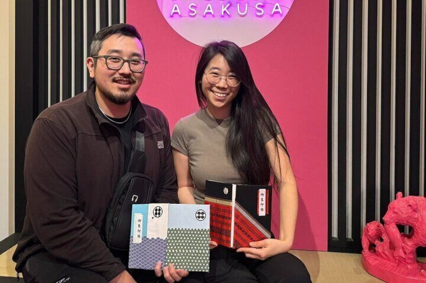 Handmade Goshuin Book Experience Eco Friendly Upcycling in Tokyo