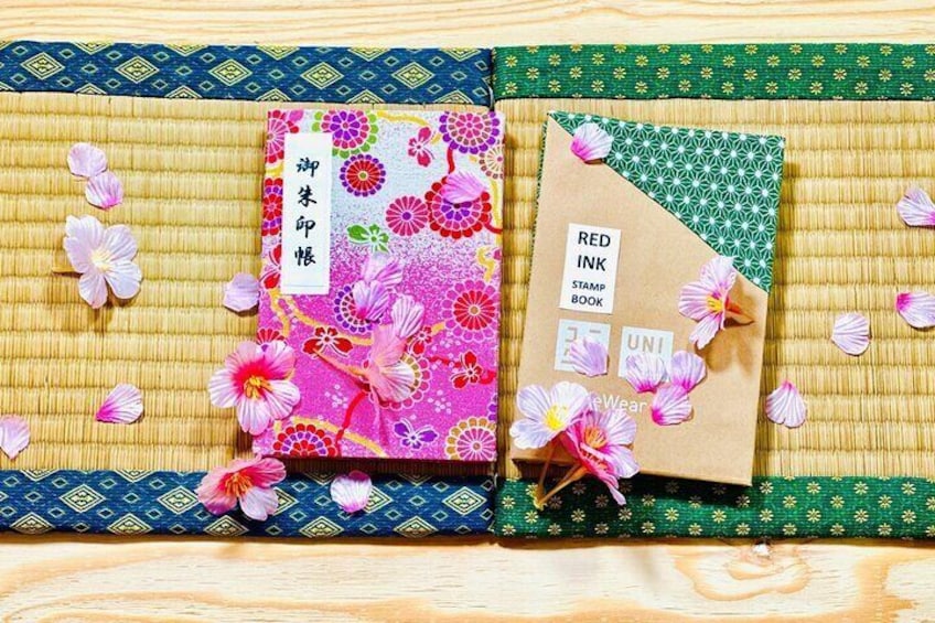 Hand Made Goshuin Book Experience Eco Friendly Upcycling