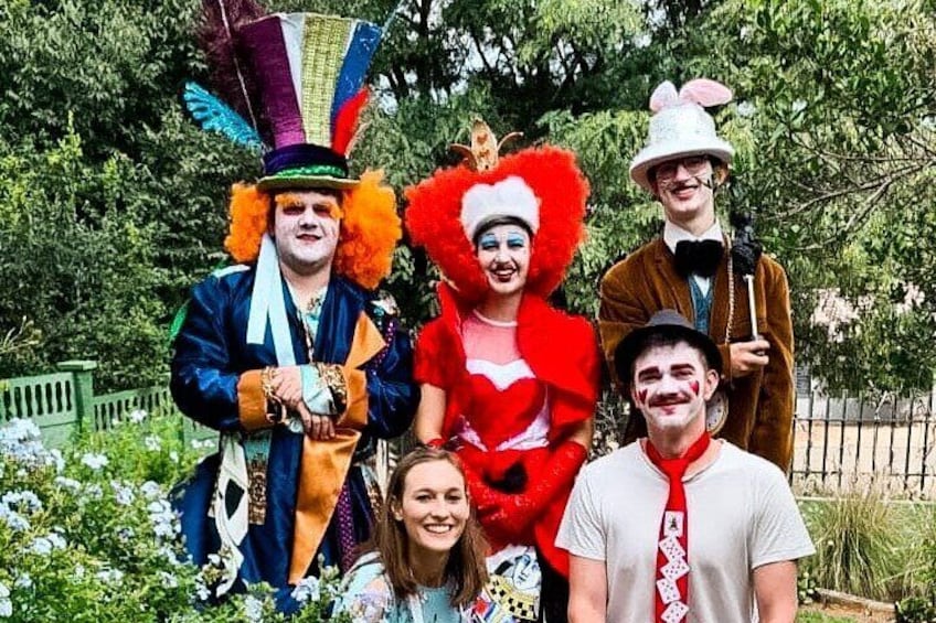 Alice in Wonderland and Cardiff City Quest in Ampthill