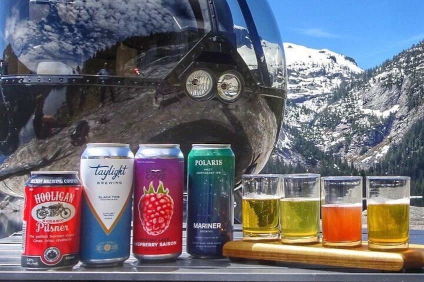 60 Minutes Beer Tasting Helicopter Tour With Backcountry Landing 