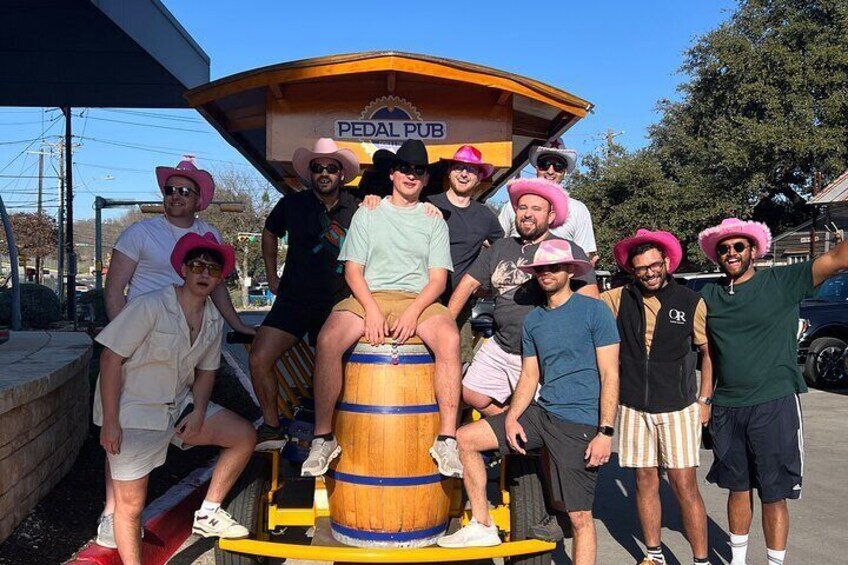 Private Pedal Pub Tour in Austin