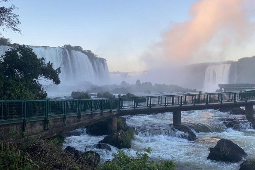 Brazilian Falls & Bird Park: Private Transportation