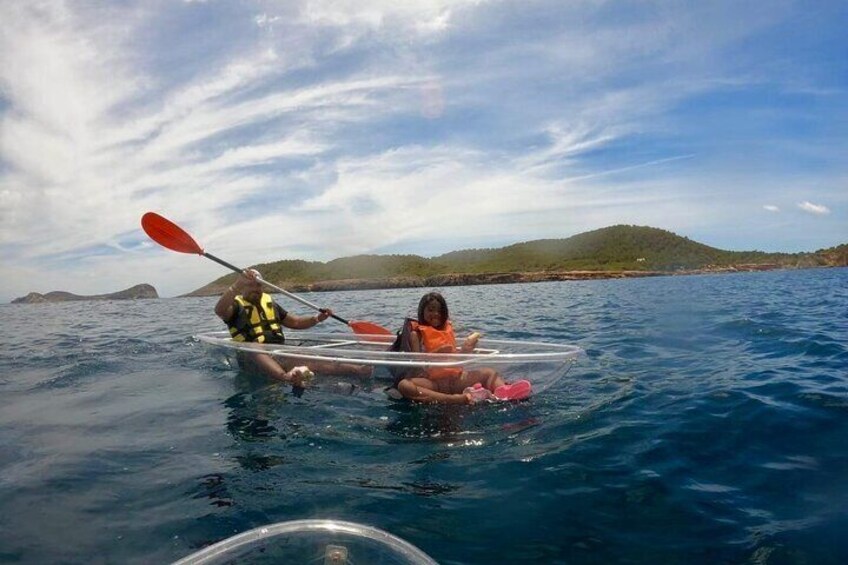 Snorkeling-out : Transparent Kayak or SUP Tour