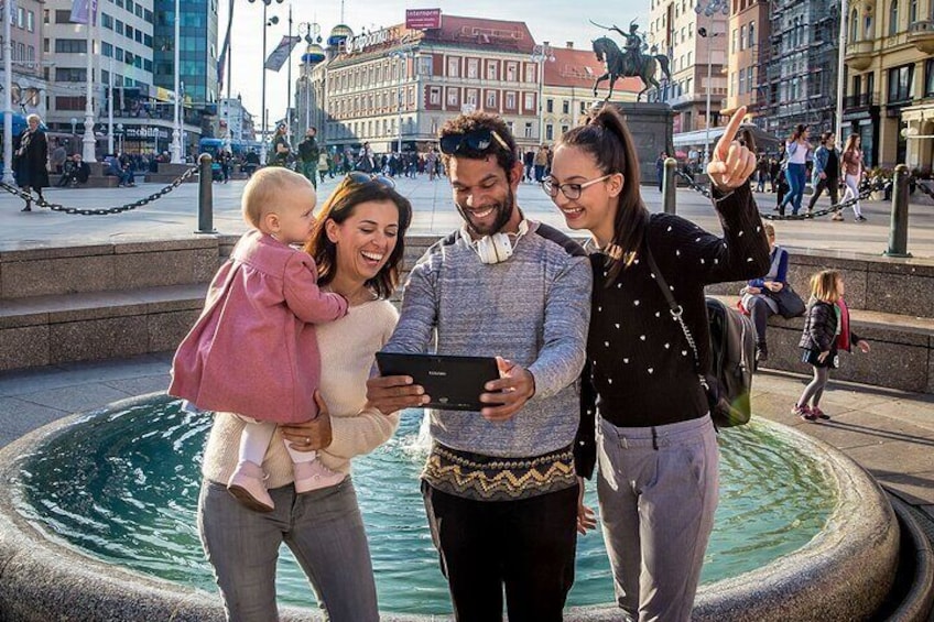Zagreb Time Travel – Discover Zagreb with a fun interactive tablet city tour!