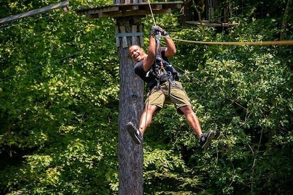 Adventure Park Ziplining and Climbing in Nashville