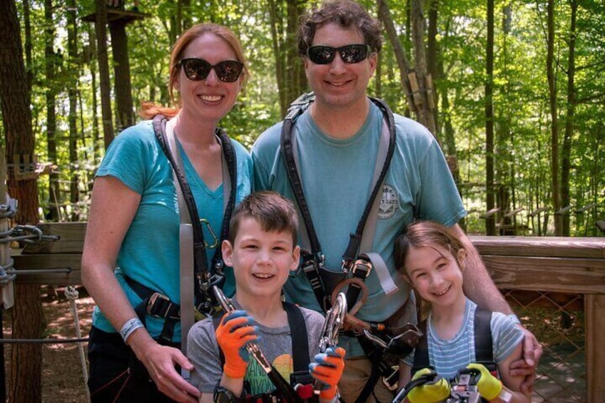 Adventure Park Ziplining and Climbing in Nashville 